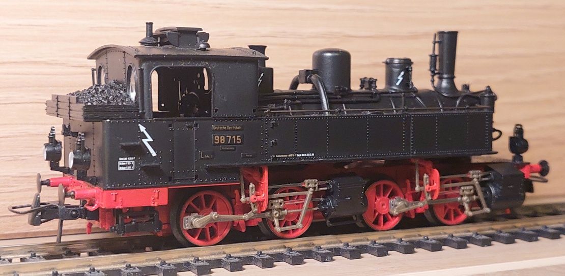 Roco Mallet DRG BR 98.7 locomotiva cu aburi epoca 2, H0
