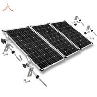 KIT Structura montaj 3 panouri solare fotovoltaice acoperis metalic