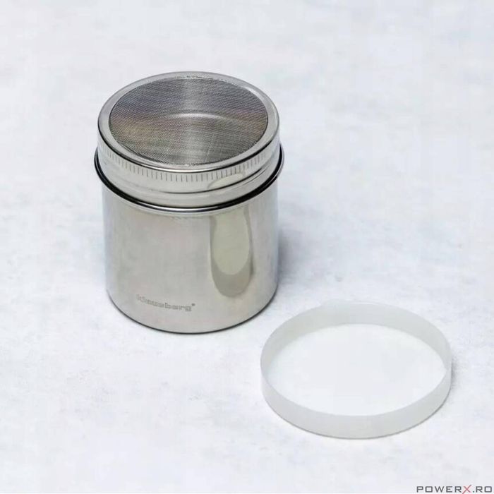 Recipient pentru presarat zahar pudra, cacao, scortisoara, 260ml,