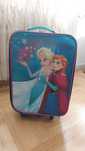 Troler cabina copii, Disney Frozen, bleu-albastru, 47 x 32 x 16 cm