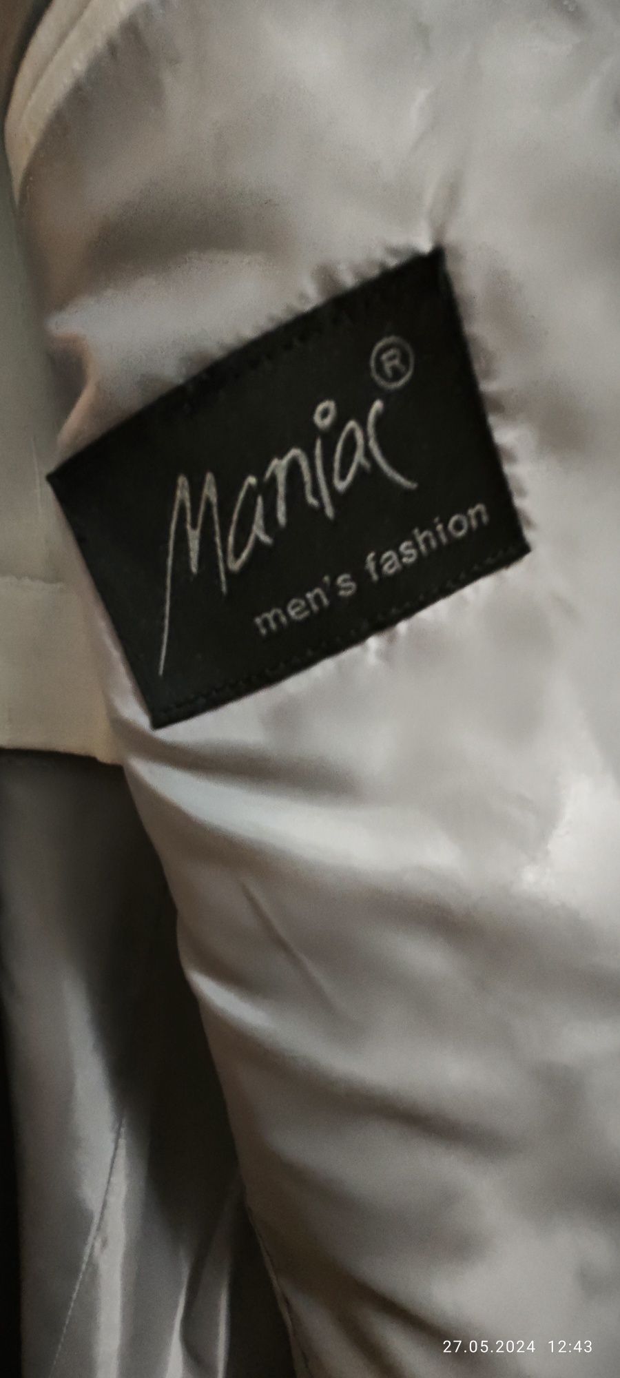 Мъжки костюм спортно елегантен MANIAC MAN'S FASHION