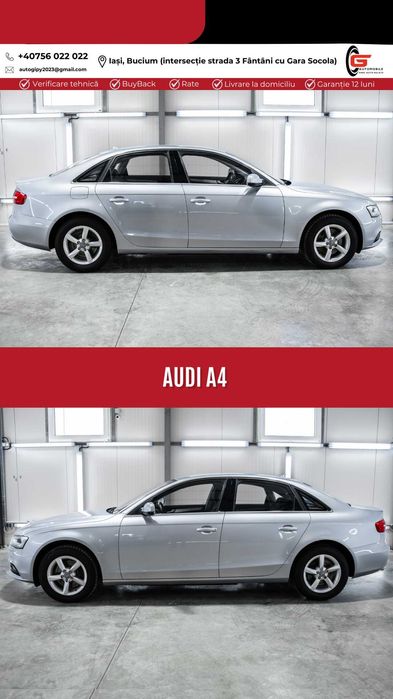 AUDI A4 SEDAN Fab2015Benzină Euro5CP120 Navi Climatronic Jante Senzori