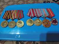 Продаю коллекцию военных и после военных медалей СССР