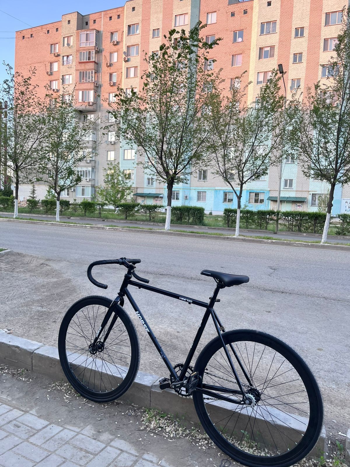 велосипед фикс хорс