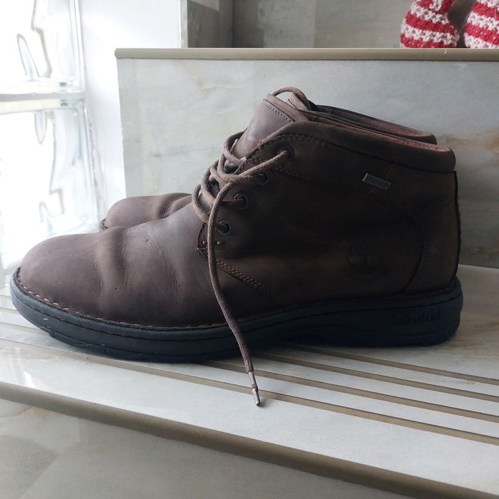 Ghete  Timberland din piele intoarsa