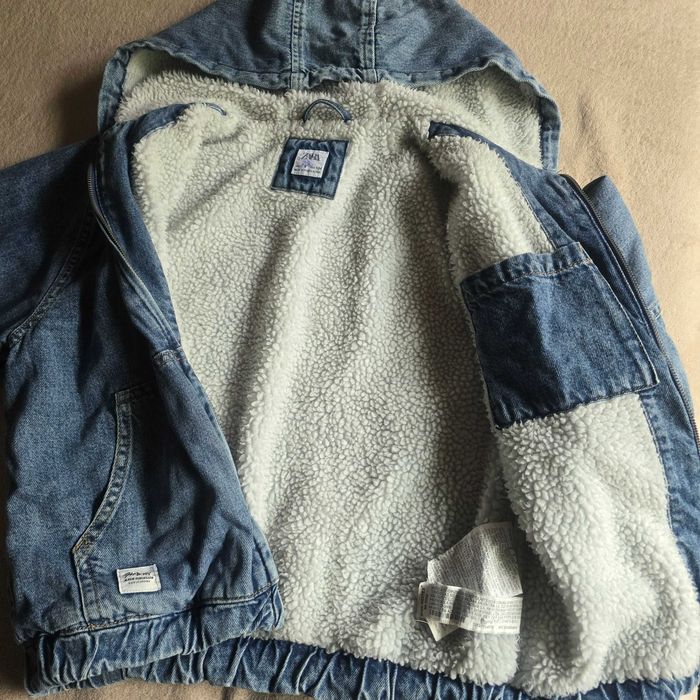 Дънково яке ZARA 134 р.