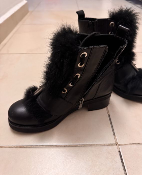 Ghete piele naturala