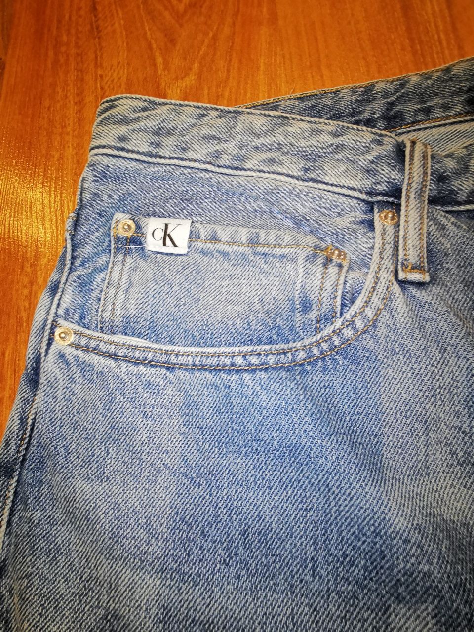 Calvin Klein Jeans originali, marim. 42 (W42),bumbac,noi (cu etichete)