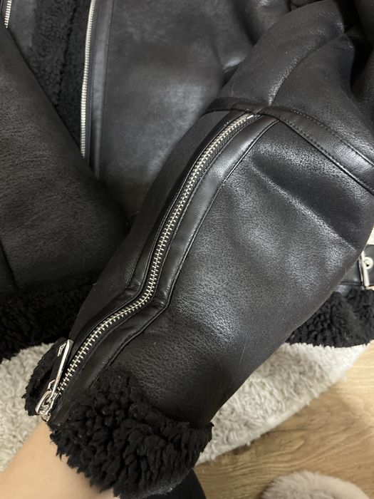 Зимно яке кожа/пух