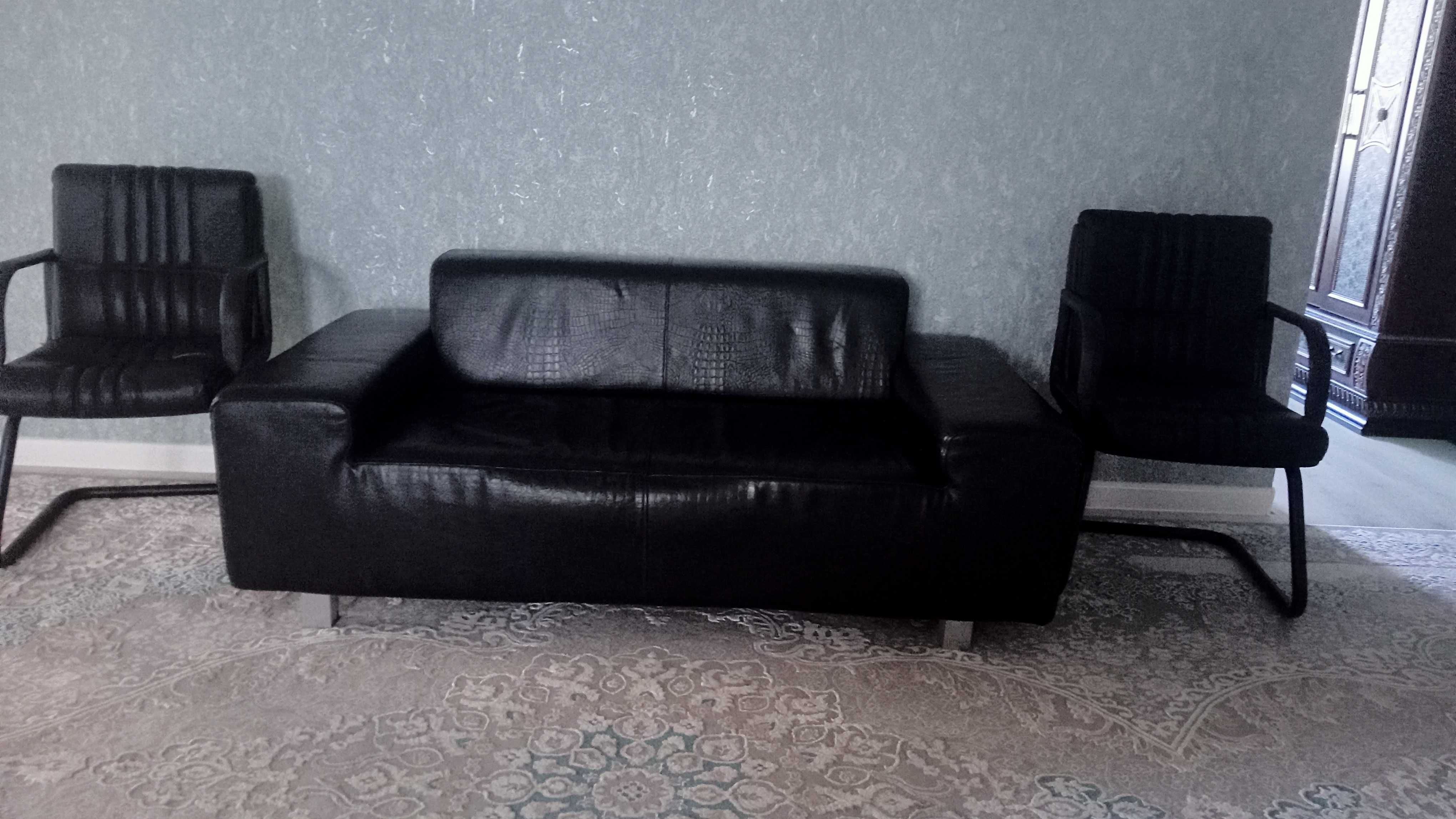 Мебель кожаный диван