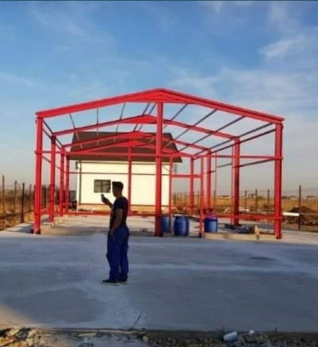 Vand hală metalică 10 x25