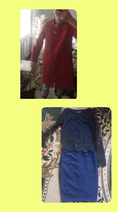 Пальто и платье  хорошее