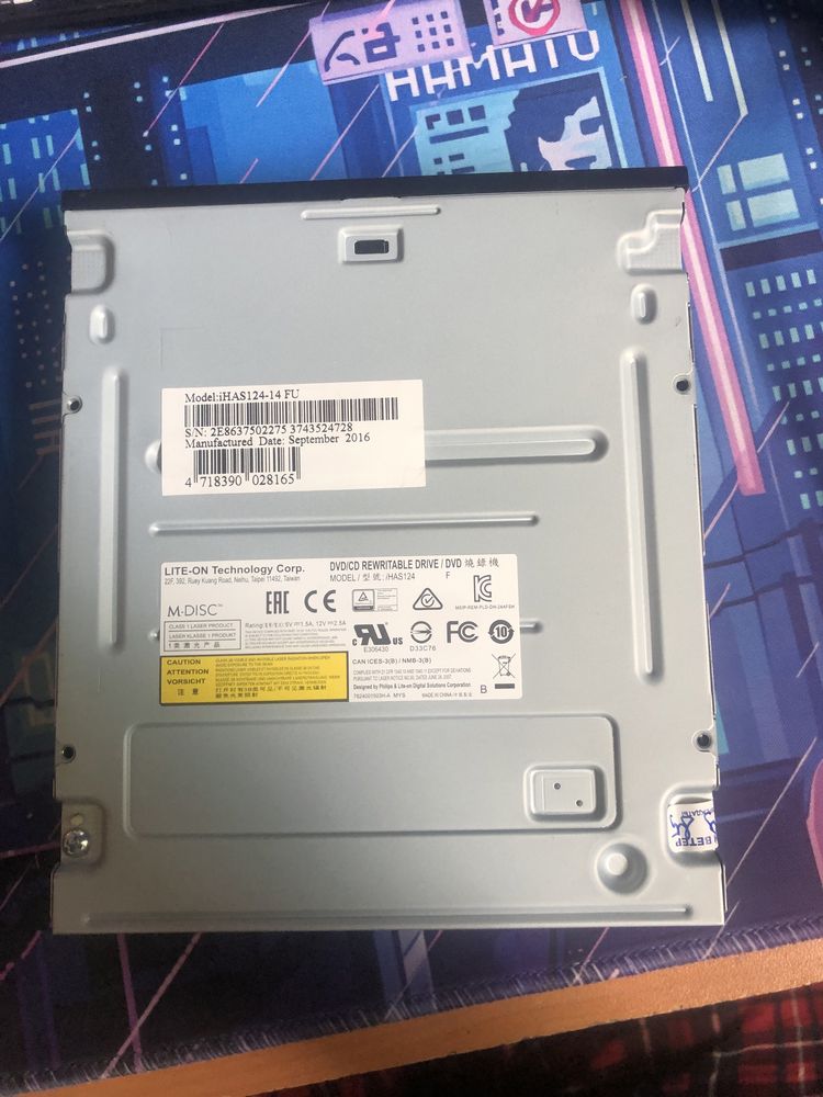 Продаю DVD-привод Lite-On iHAS124-14 FU