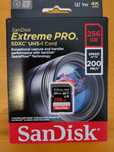 Card SD 256GB sigilat SanDisk Extreme PRO