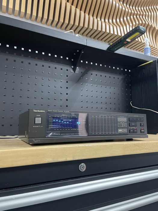 Technics sh-8046 egalizator audio 7 benzi cu comenzi tactile