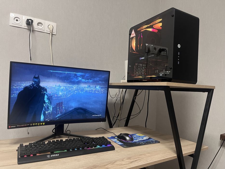 Продам игровой ПК комплектом (MSI + Intel + RTX 3050)