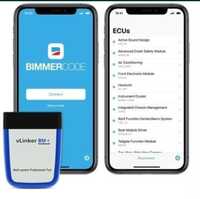 Vlinker BMW Diagnoza BimmerCode și BimmerLink BMW+ Bluetooth 4.0 iOS