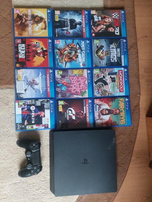 PS 4 SLIM 1 TB Impecabil