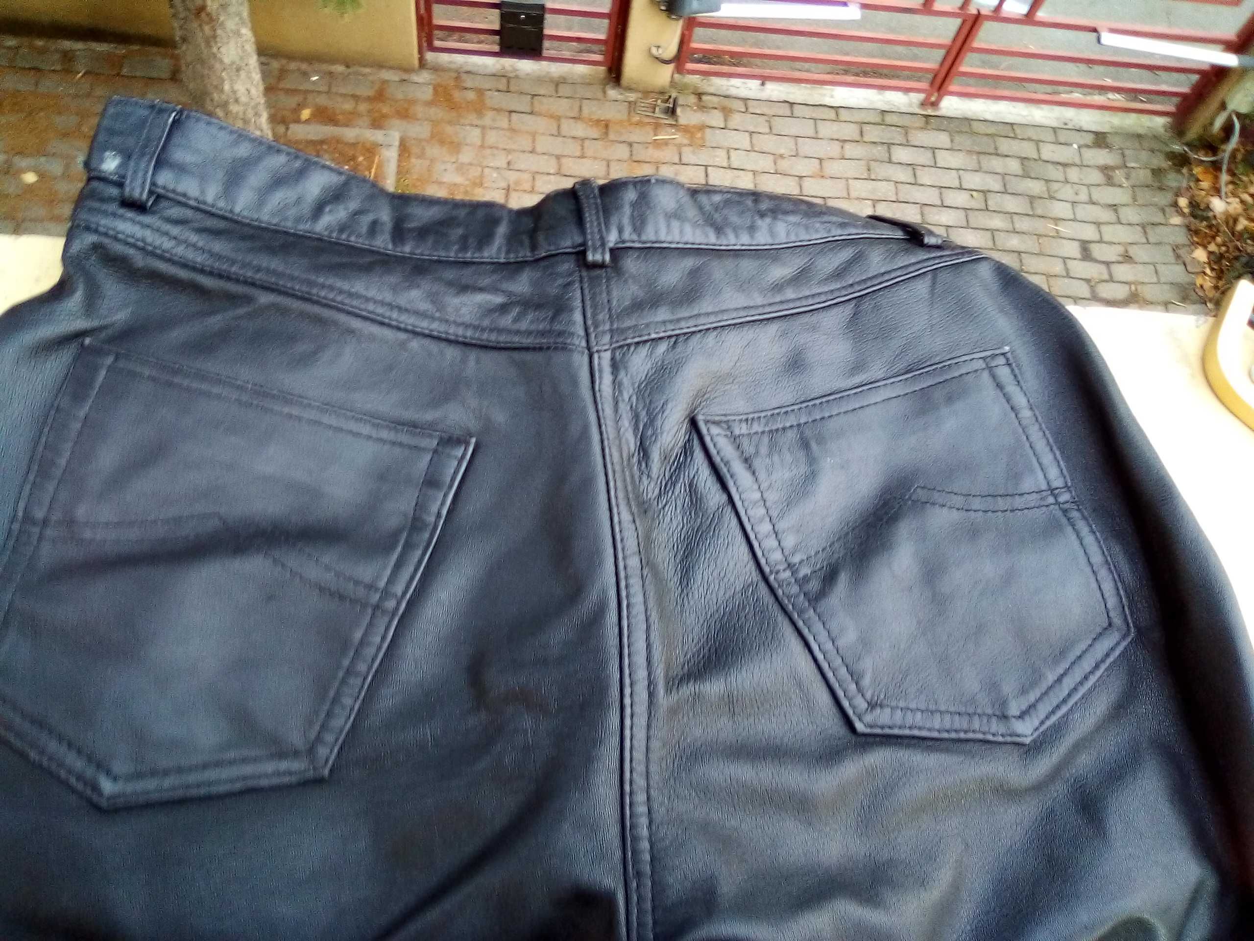 Pantaloni piele, Zegna, Agnona, femei, dame, masura 44