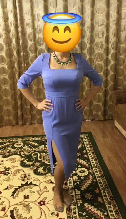 Платье женское  вечернее сиреневого цвета