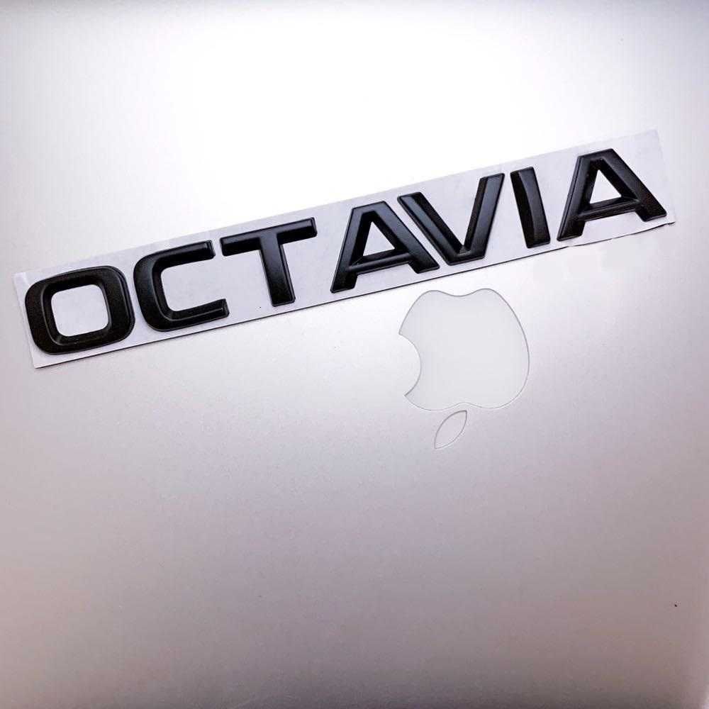 Set embleme SKODA OCTAVIA 4x4 / emblema stema sigla sticker inscriptii