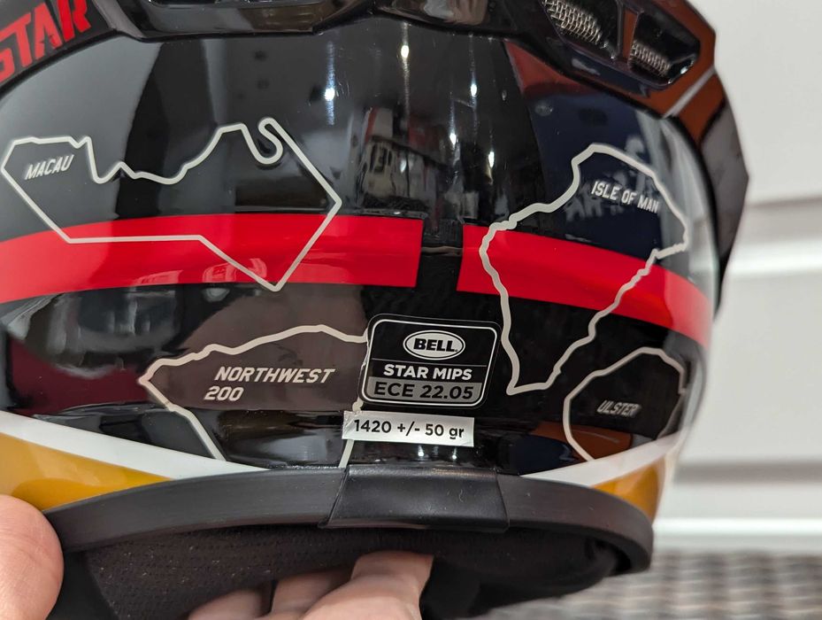 Casca moto Bell Star, marime XS - Isle Of Man - gen AGV Pista