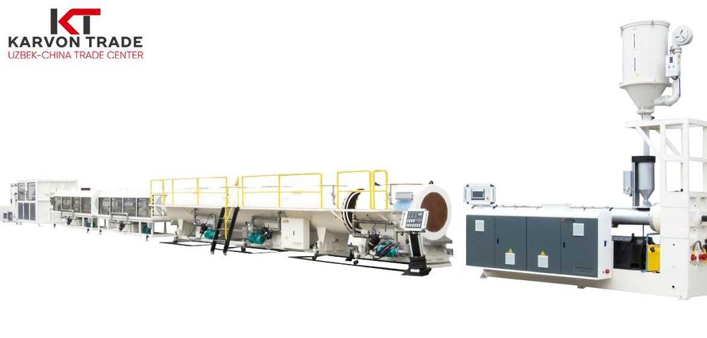 Линия по производству ПЕ - ПП трубы (250-630 диаметр) (под заказ)