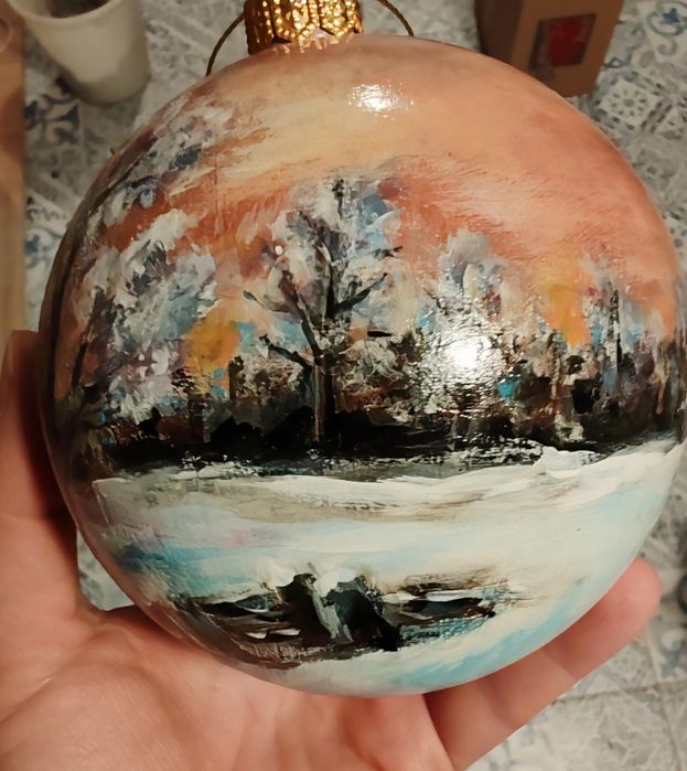 Glob mare ,pictura panoramica