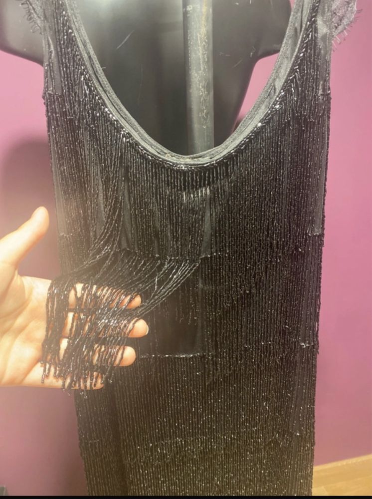 Rochie de petrecere cu margele