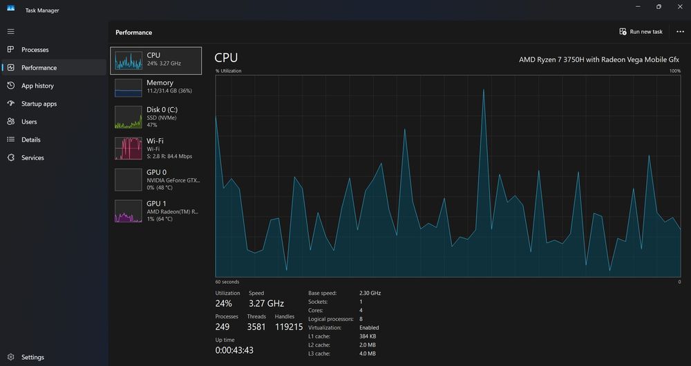 Laptop gaming FX505DU (32gb RAM, Ryzen 7, 120hz)