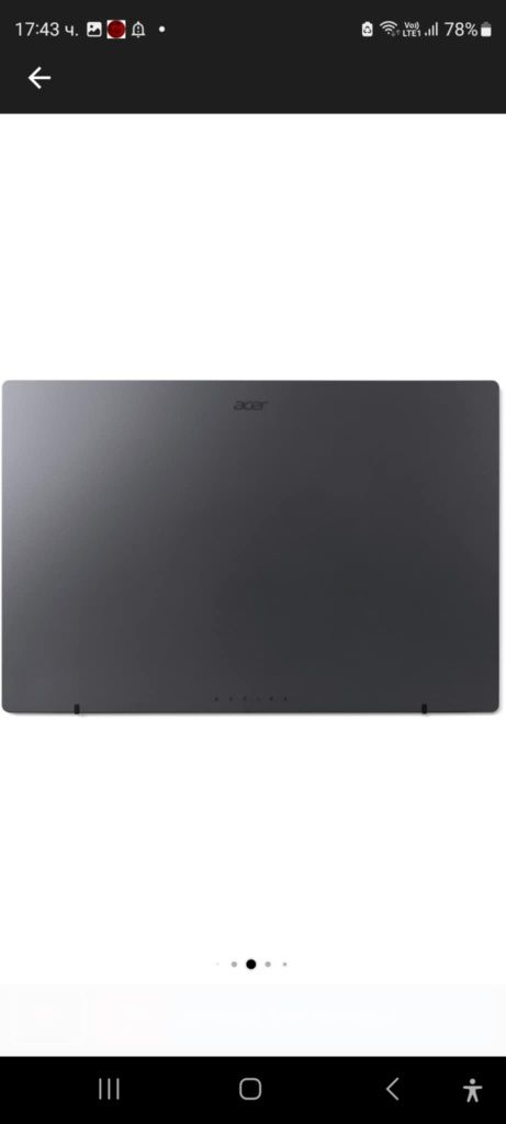 Лаптоп Acer Aspire Lite 15-ЧИСТО НОВ!