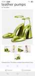 Pantofi The Attico Luz Metallic Originali
