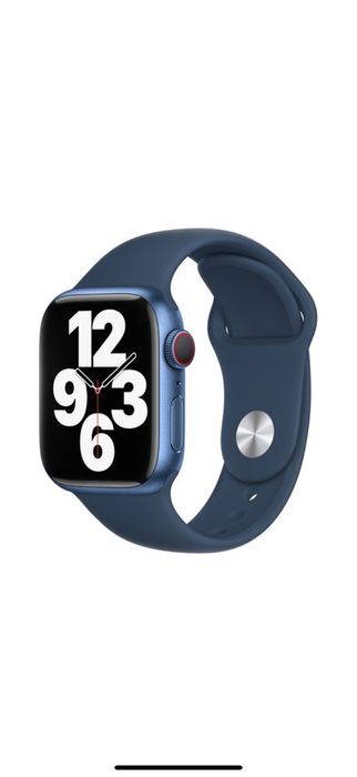 Каишка Apple watch 10 blue 42mm