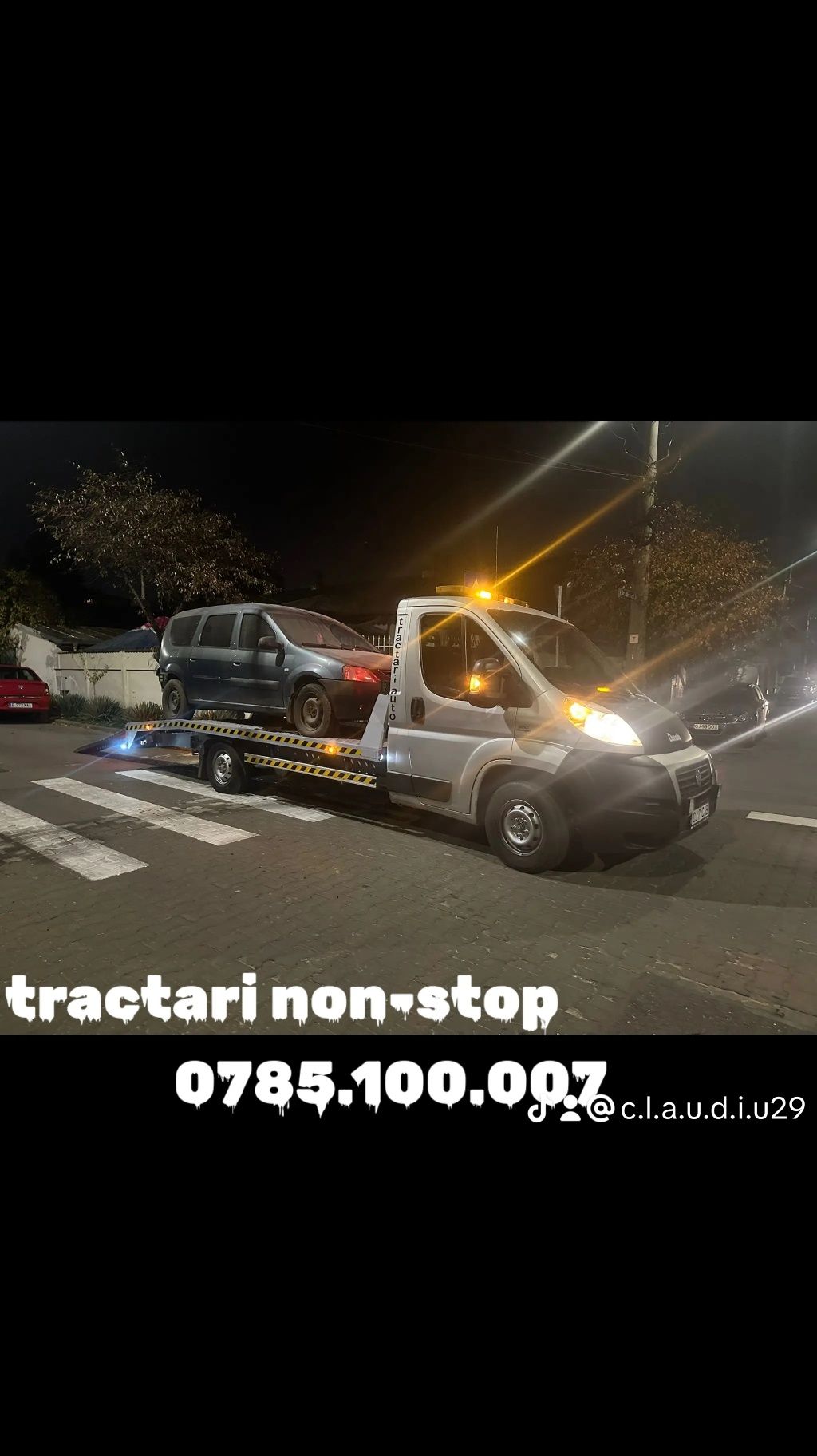 Tractari auto non-stop
