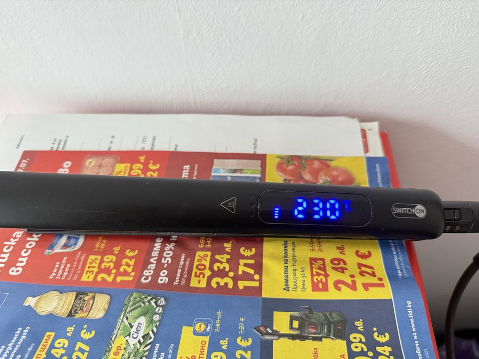 Преса за изправяне Switch On