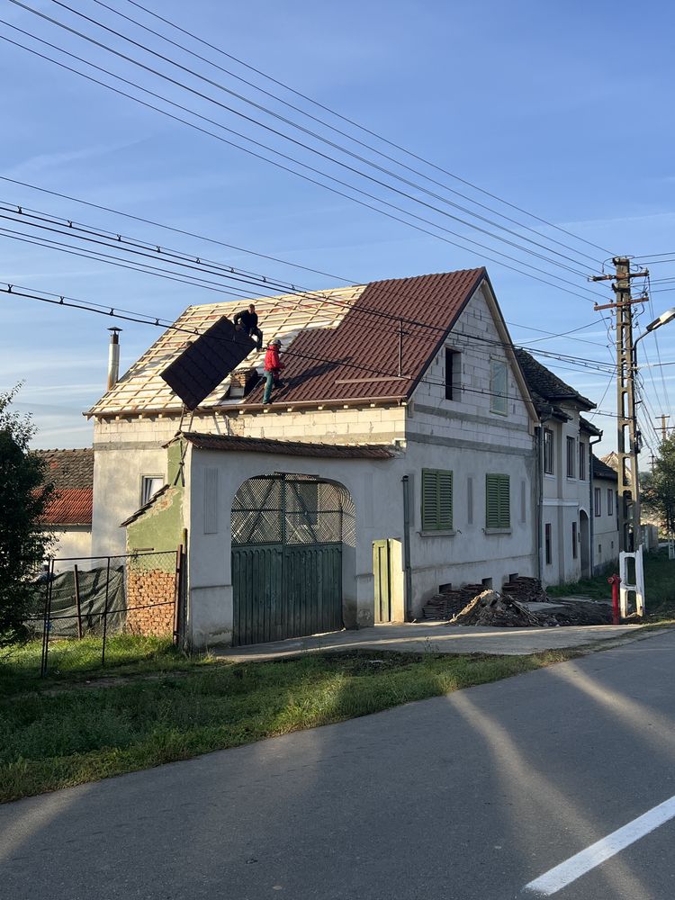 Acoperisuri reparatii montaj tigla ceramica tigla metalica dulgherie