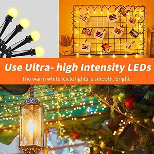 Нови Водоустойчиви Градински светлини 20 метра Лампи градина двор