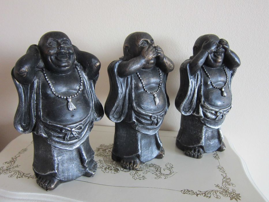 cadou deosebit 3 Buddha intelepti "Nu Văd,nu Aud,nu Spun răul"