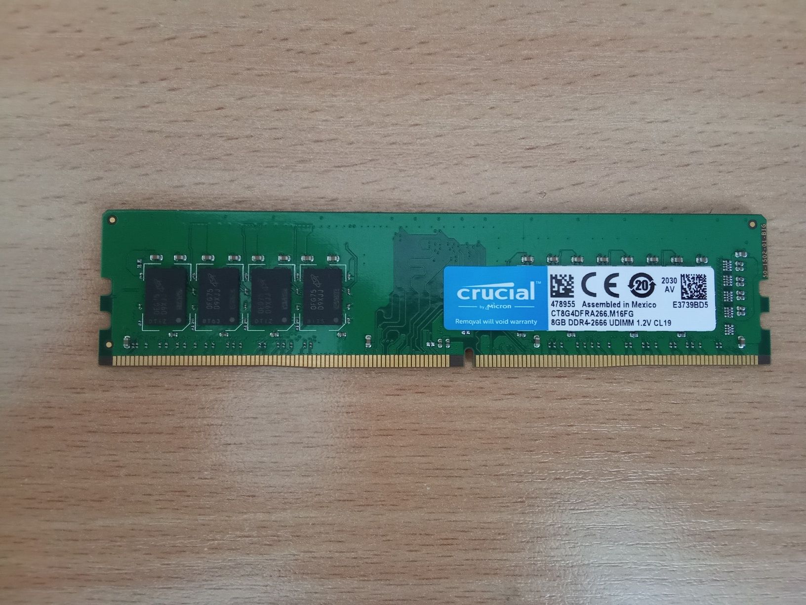 Оперативная память 8гб ddr4