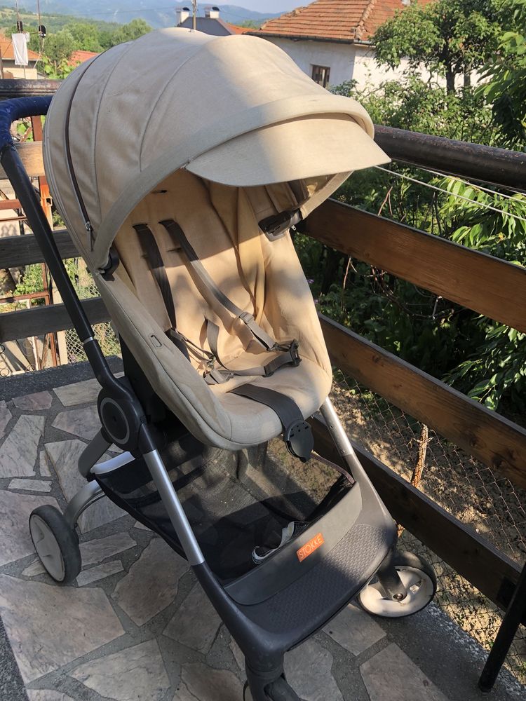 Бебешка/детска количка stokke (зимен и летен кош 2 в 1,столче за кола)