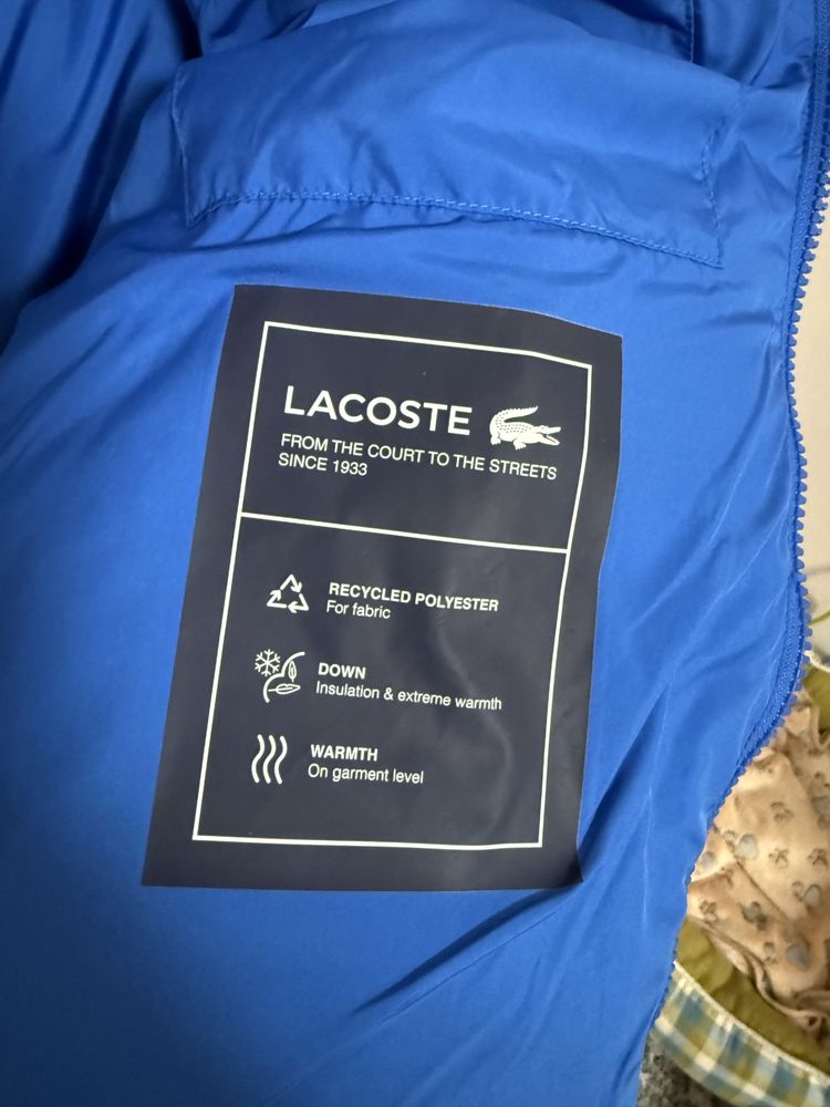 Дамско зимно яке Lacoste, size S/M oversize