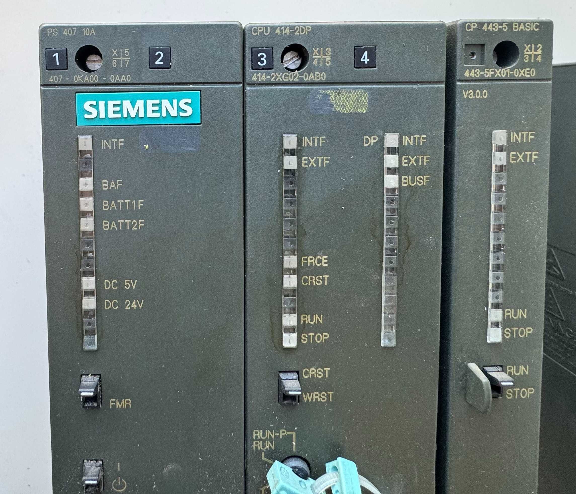 Модул Siemens 6ES7407-0KA00-0AA0,6ES7414-2XG02-0AB0,6GK7443-5FX01-0XE0
