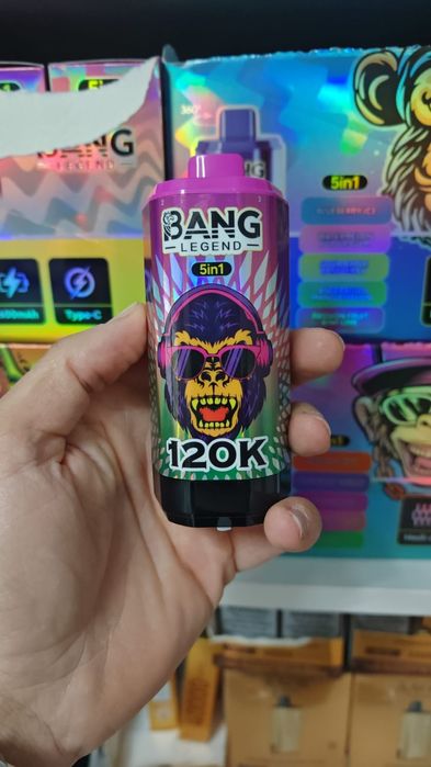 Vape 120.000 Puffs 5 Arome Reincarcabil Display Display