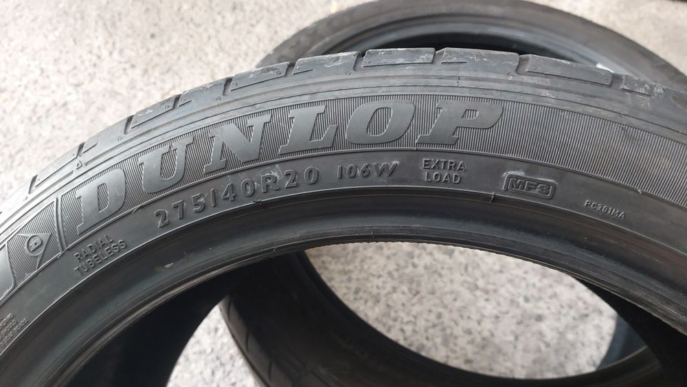 Гуми 275/40/20 Dunlop SP Sport Maxx RunFlat 2 броя
