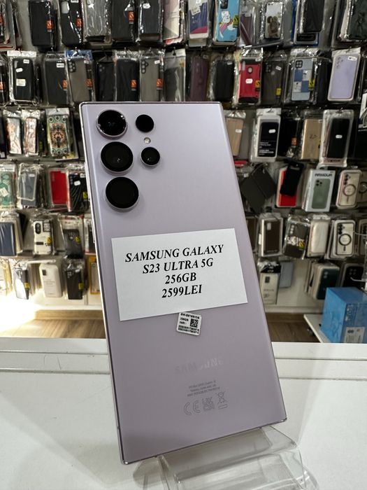 iSellStore Vâlcea:Samsung Galaxy S23 Ultra Pink - 256GB -