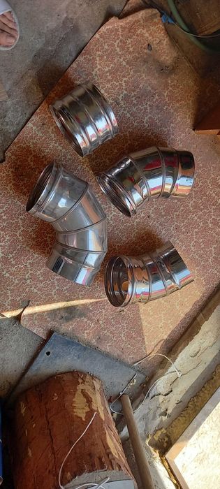 Продам колено из нержавейки