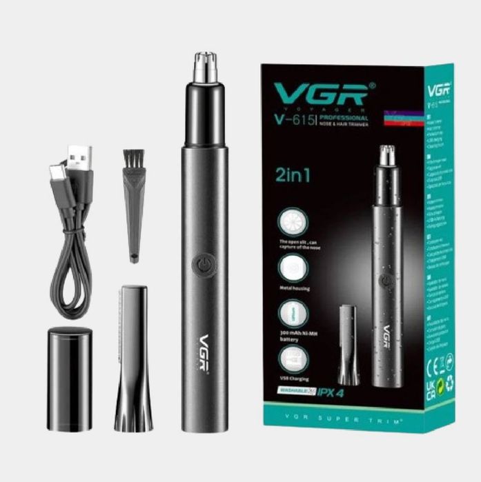 Mashinka VGR V-615 burun quloqdagi tuklarni tozalash uchun
