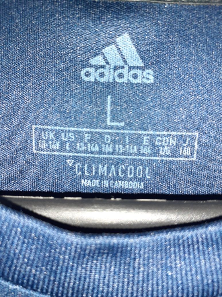 Tricou marca adidas mărime L culoare albastru