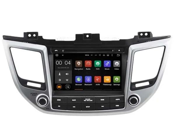 Hyundai tucsonga zavod mafon LCD ekrani bilan