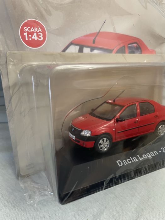 Machetă Dacia Logan (2005) scara 1/43 ( ediție de test)